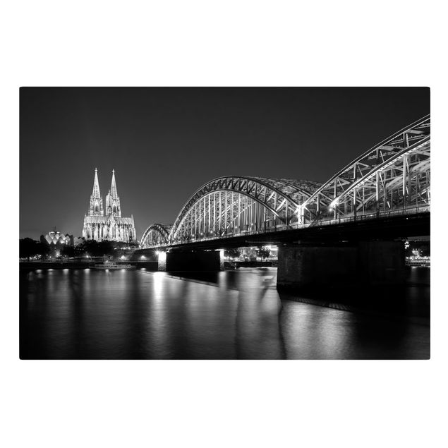Billeder arkitektur og skyline Cologne At Night II