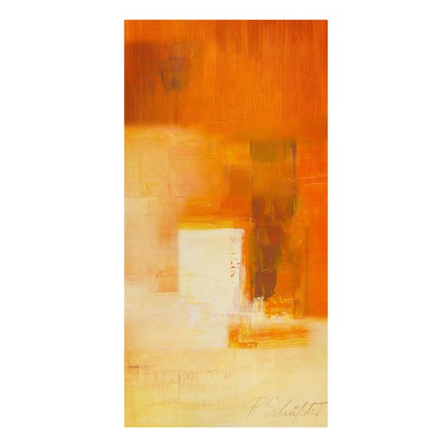 Billeder brun Composition In Orange And Brown 03