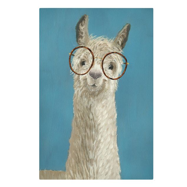 Billeder dyr Lama With Glasses I