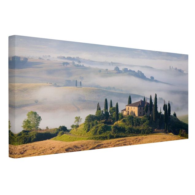 Billeder på lærred landskaber Country Estate In The Tuscany
