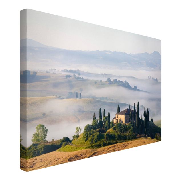 Billeder på lærred arkitektur og skyline Country Estate In The Tuscany