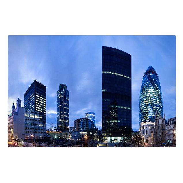 Billeder arkitektur og skyline London Financial District
