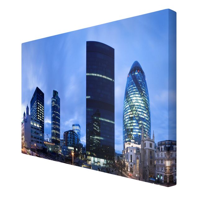 Billeder moderne London Financial District