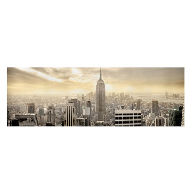 Billeder arkitektur og skyline Manhattan Dawn