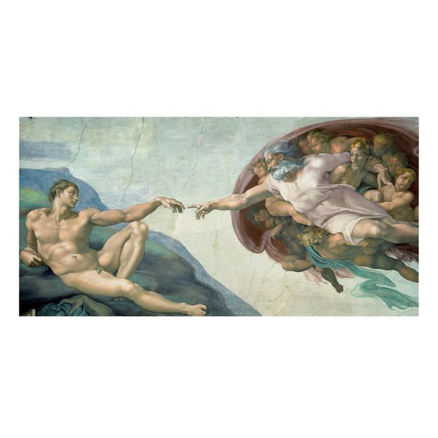Billeder kunsttryk Michelangelo - The Sistine Chapel: The Creation Of Adam