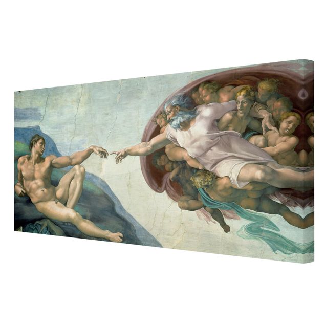 Billeder Michelangelo Michelangelo - The Sistine Chapel: The Creation Of Adam