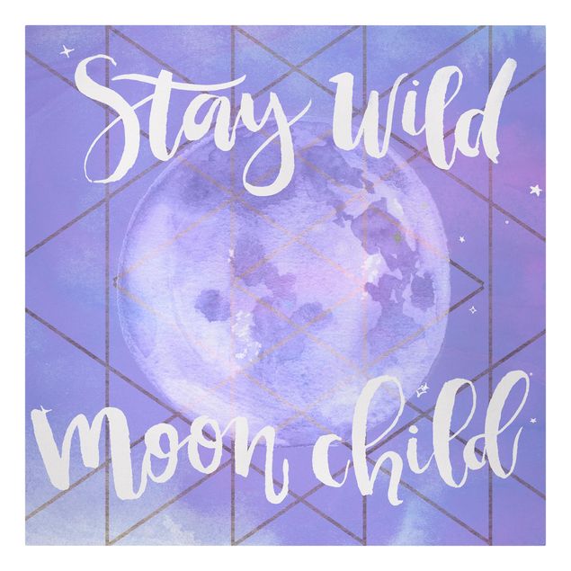 Billeder lilla Moon Child - Stay Wild