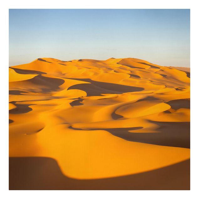 Billeder på lærred landskaber Murzuq Desert In Libya