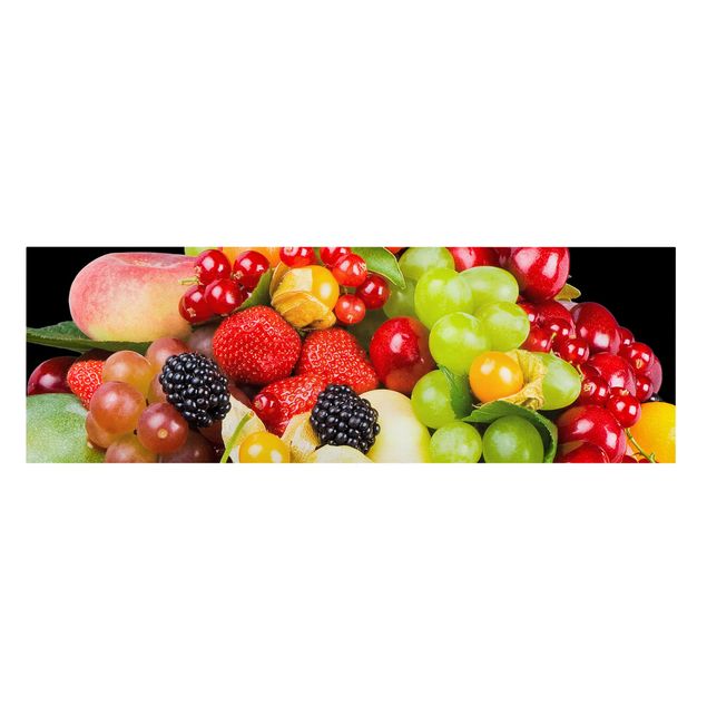 Billeder på lærred grøntsager og frukt Fruit Mix