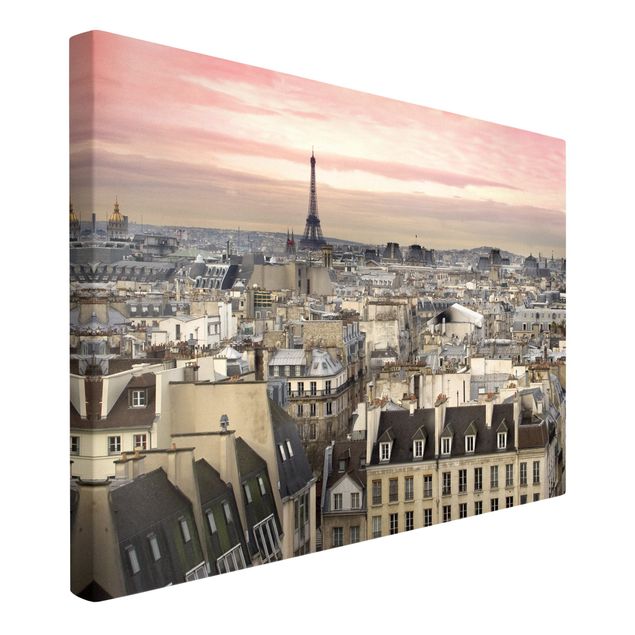 Billeder på lærred arkitektur og skyline Paris Up Close