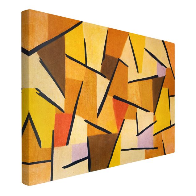 Billeder på lærred mønstre Paul Klee - Harmonized Fight