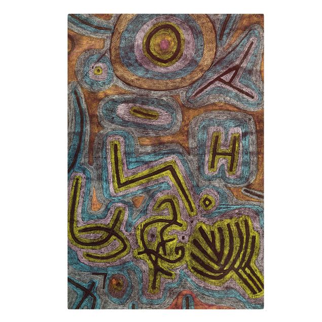 Billeder på lærred abstrakt Paul Klee - Catharsis
