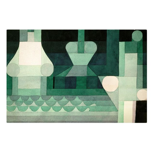 Billeder på lærred abstrakt Paul Klee - Locks