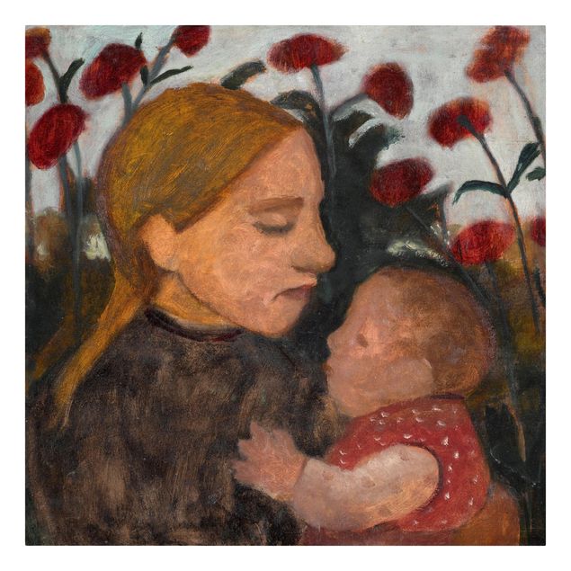 Billeder kunsttryk Paula Modersohn-Becker - Girl with Child