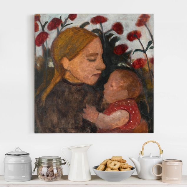 Kunst stilarter ekspressionisme Paula Modersohn-Becker - Girl with Child