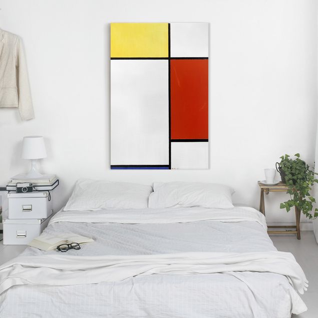 Kunst stilarter impressionisme Piet Mondrian - Composition I