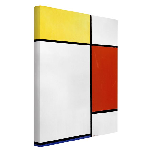 Billeder på lærred kunsttryk Piet Mondrian - Composition I