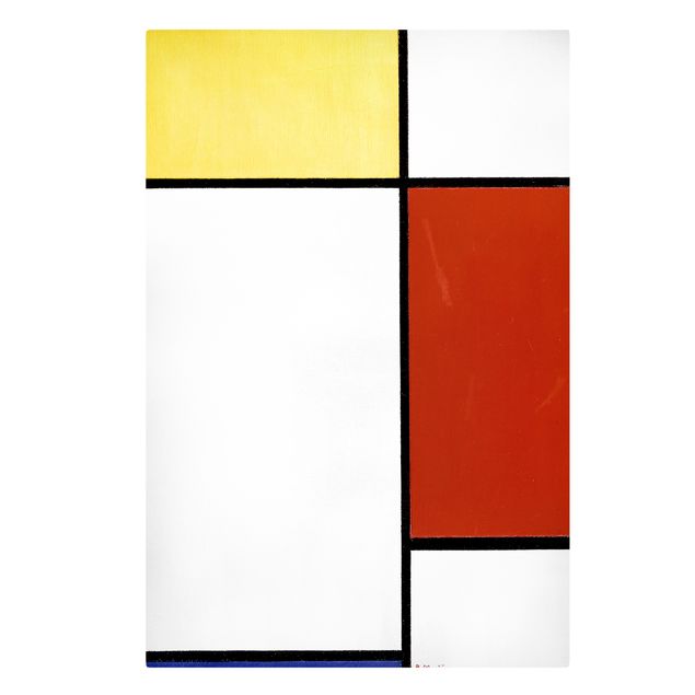 Billeder kunsttryk Piet Mondrian - Composition I