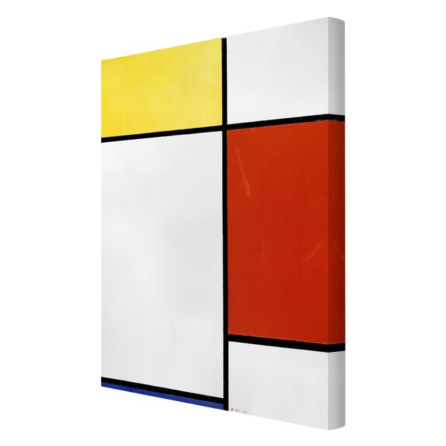 Billeder på lærred abstrakt Piet Mondrian - Composition I