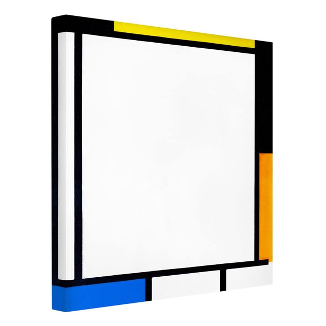 Billeder på lærred kunsttryk Piet Mondrian - Composition II