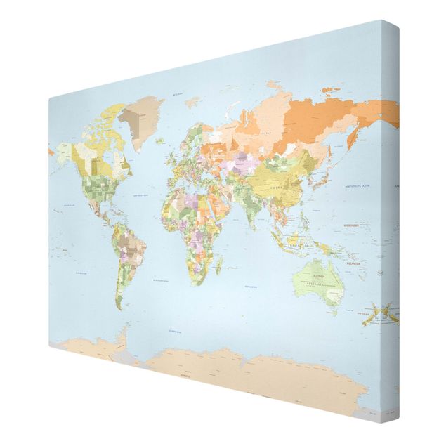 Billeder Political World Map