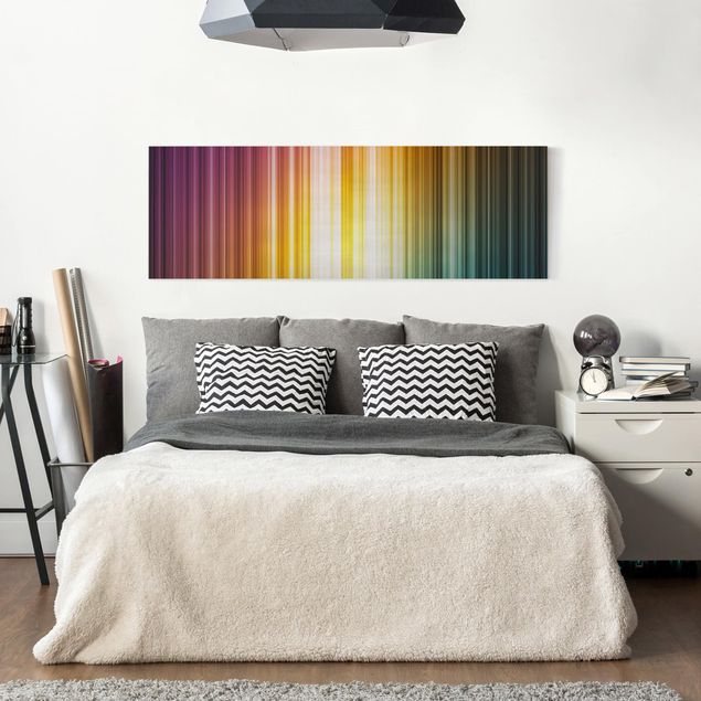 Billeder på lærred abstrakt Rainbow Light