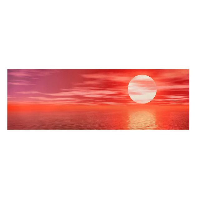 Billeder hav Red Sunset