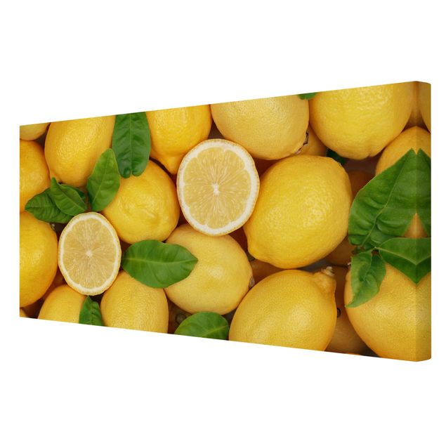 Billeder gul Juicy lemons