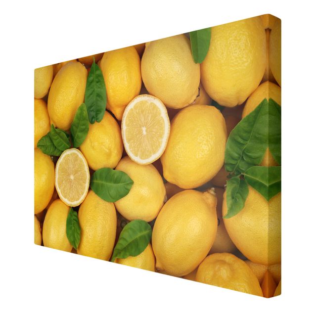 Billeder gul Juicy lemons