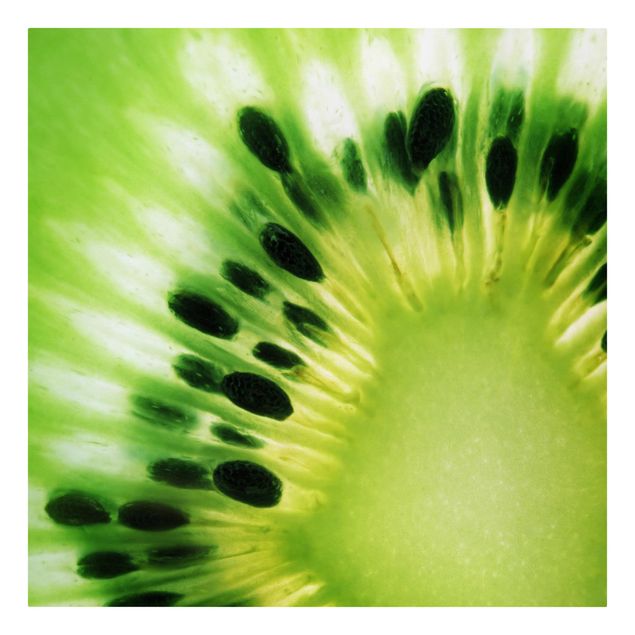 Billeder på lærred grøntsager og frukt Shining Kiwi