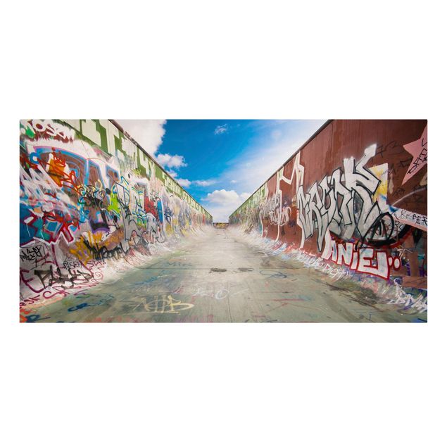 Billeder industriel Skate Graffiti