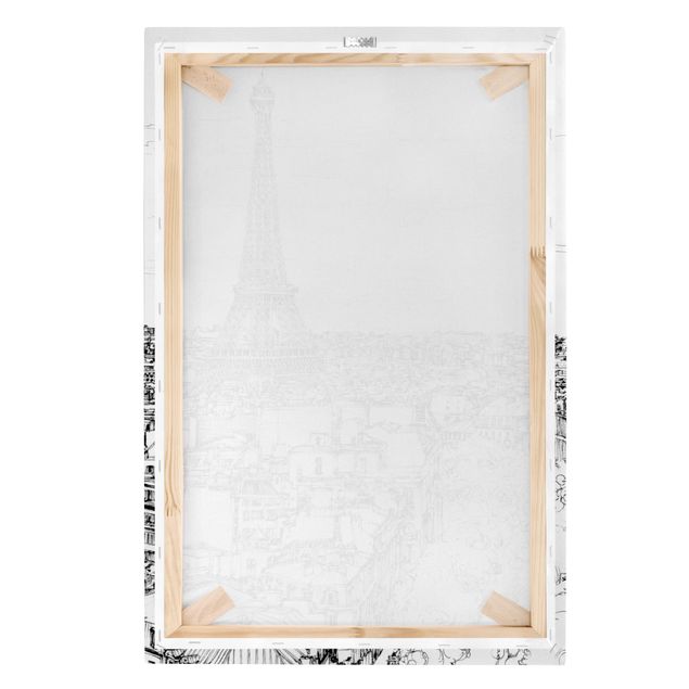 Billeder sort og hvid City Study - Paris