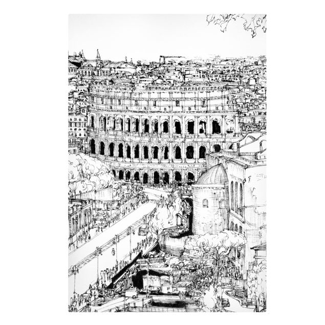 Billeder arkitektur og skyline City Study - Rome