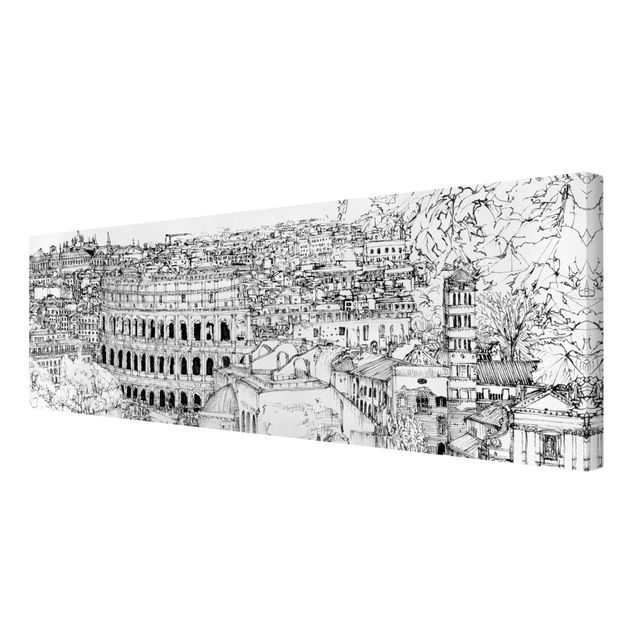 Billeder sort og hvid City Study - Rome