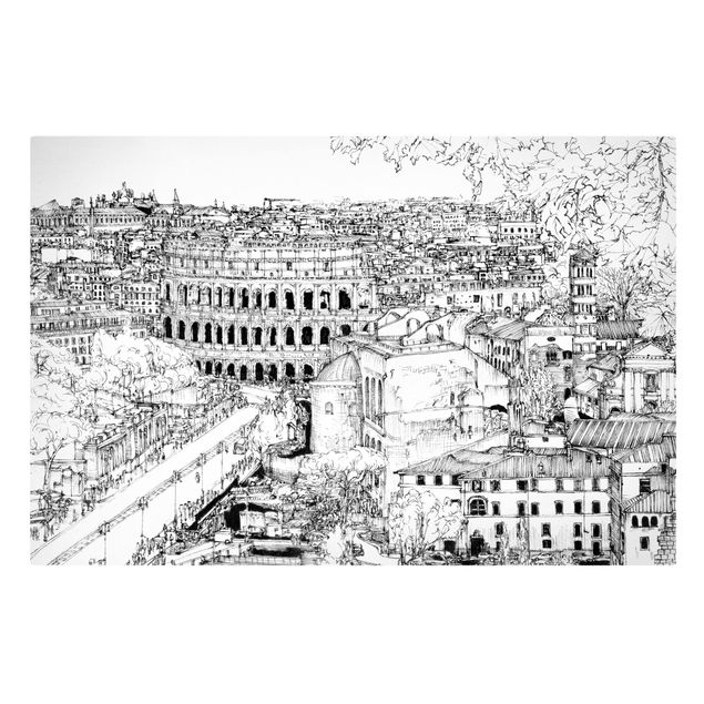 Billeder arkitektur og skyline City Study - Rome