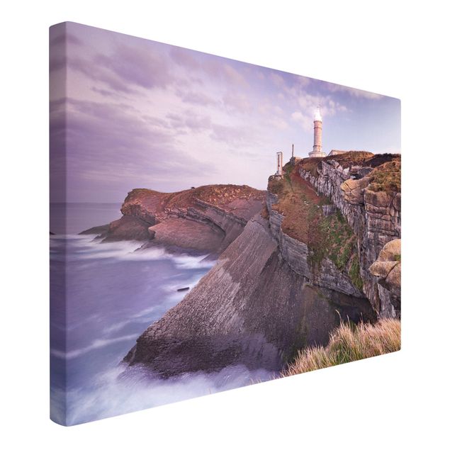Billeder strande Cliffs and lighthouse