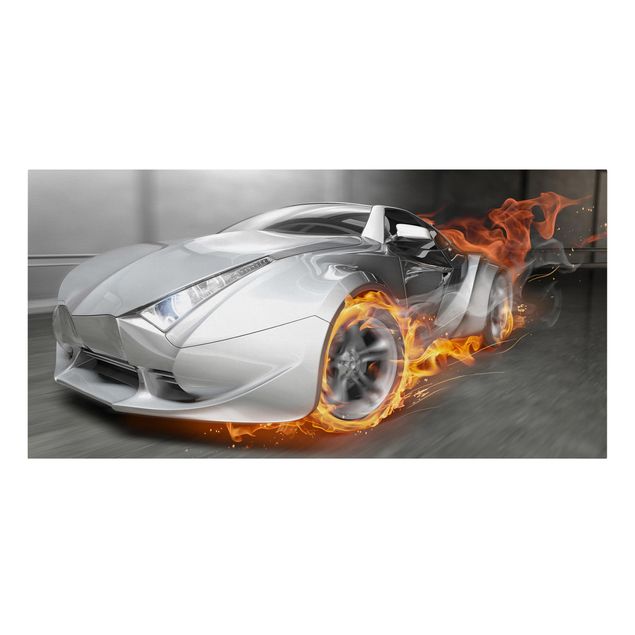 Billeder Supercar In Flames