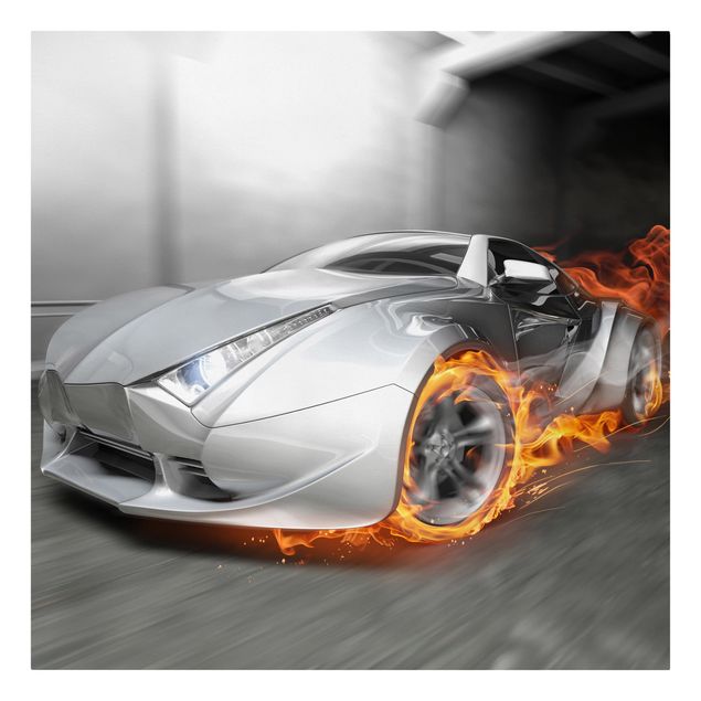 Billeder Supercar In Flames