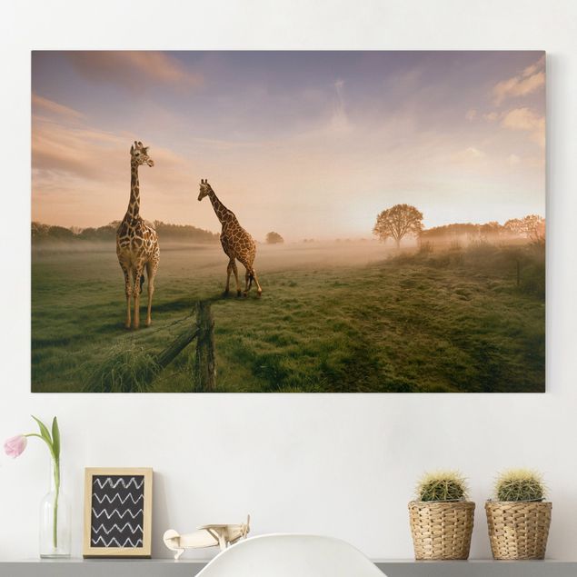 køkken dekorationer Surreal Giraffes