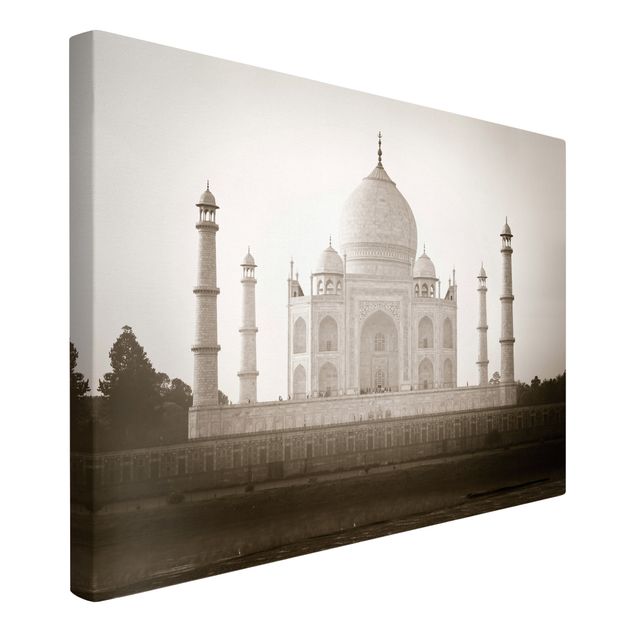 Billeder på lærred arkitektur og skyline Taj Mahal