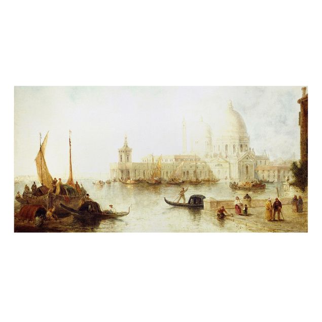 Billeder på lærred arkitektur og skyline Thomas Moran - Venice II