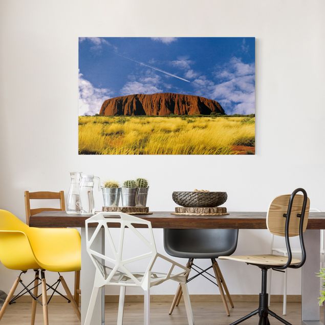 Billeder på lærred bjerge Uluru