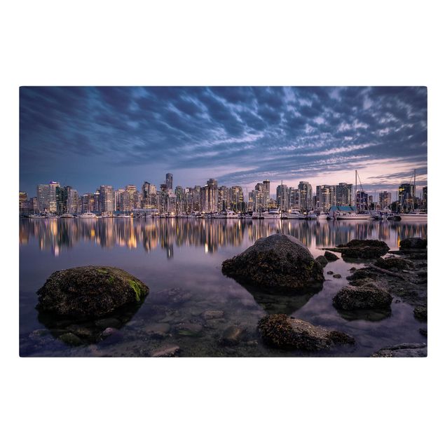 Billeder moderne Vancouver At Sunset