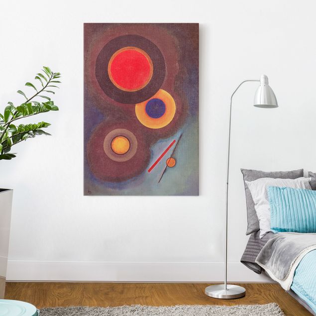 Kunst stilarter Wassily Kandinsky - Circles And Lines