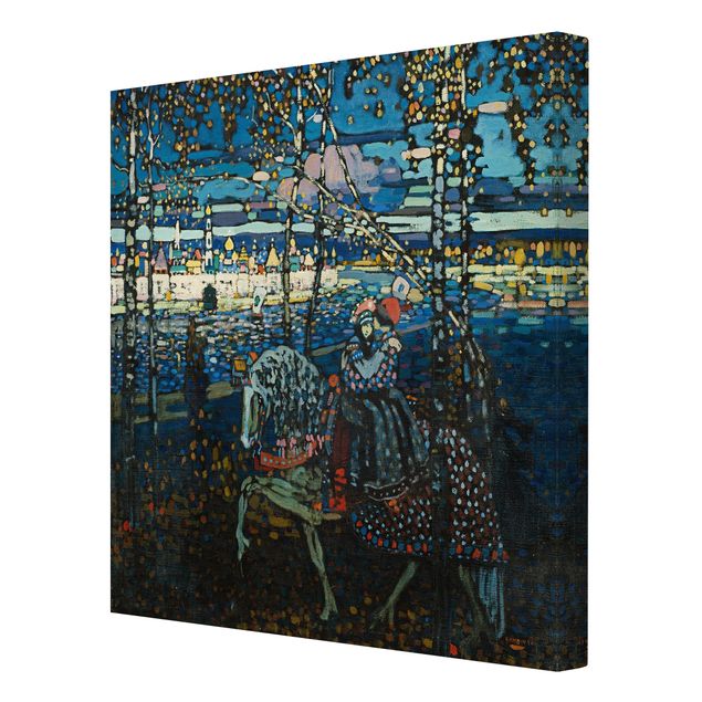 Billeder kunsttryk Wassily Kandinsky - Riding Paar