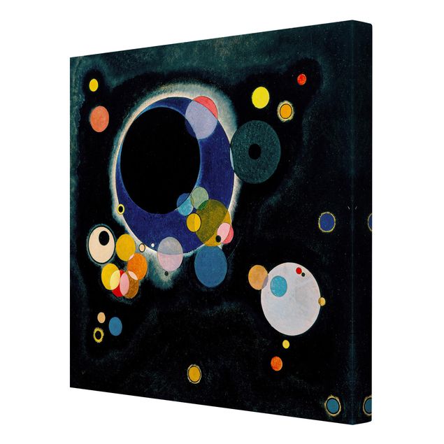 Billeder på lærred abstrakt Wassily Kandinsky - Sketch Circles
