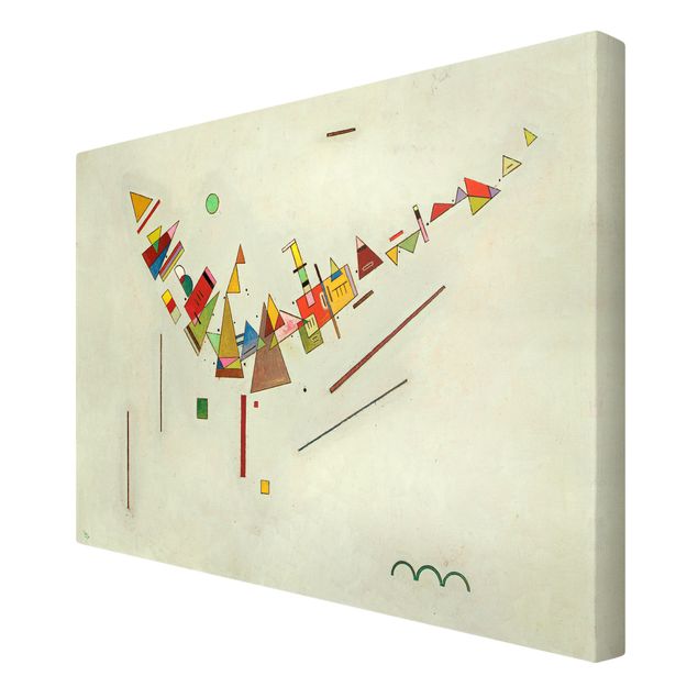 Billeder på lærred abstrakt Wassily Kandinsky - Angular Swing