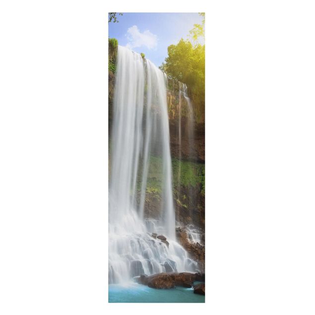 Billeder på lærred landskaber Waterfalls
