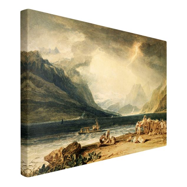 Kunst stilarter William Turner - The Lake of Thun, Switzerland