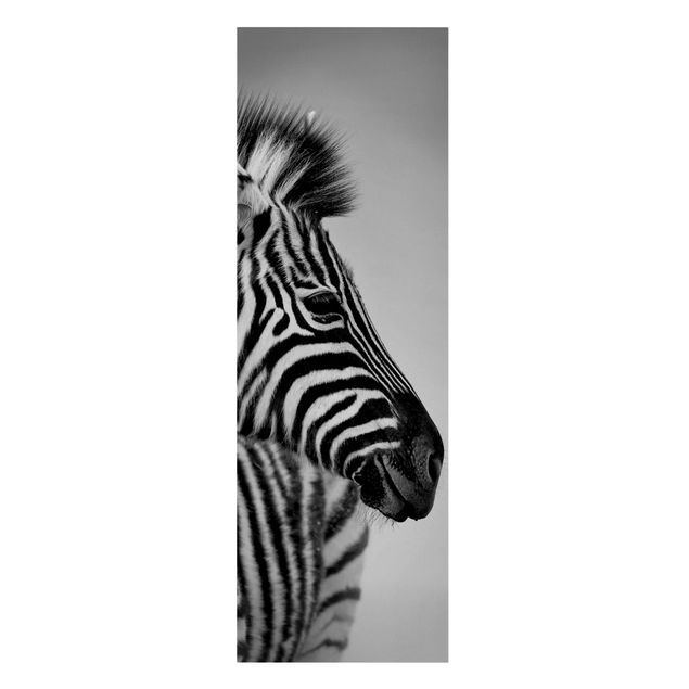 Billeder på lærred dyr Zebra Baby Portrait II